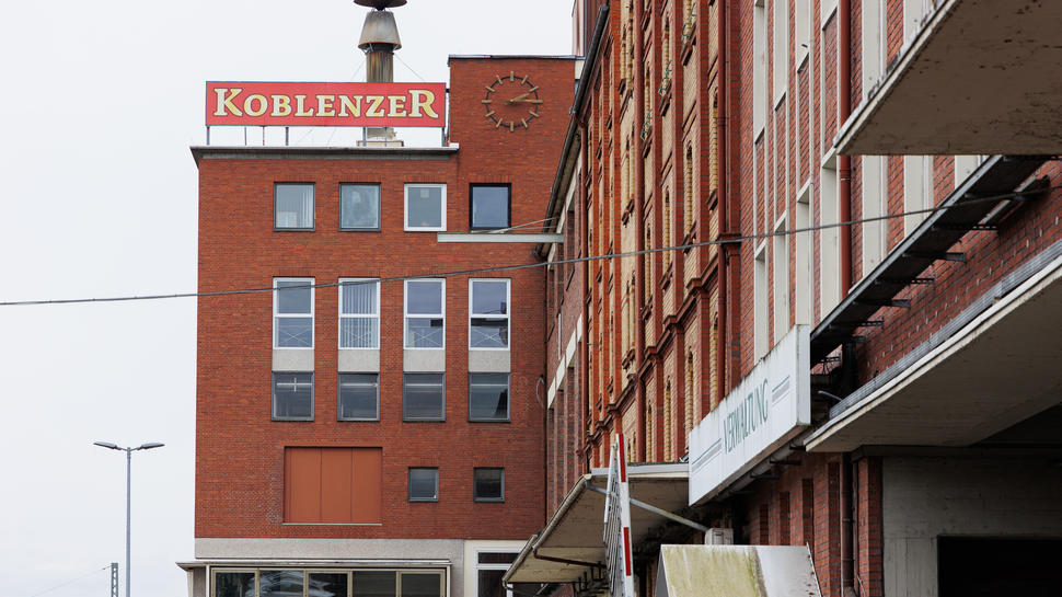 Die Koblenzer Brauerei an der B9 hat ihren Betrieb eingestellt.